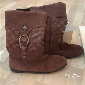 NWT Coach boot